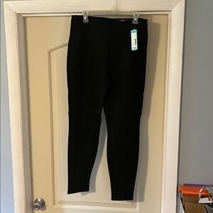 Liverpool Black Checkered Pants